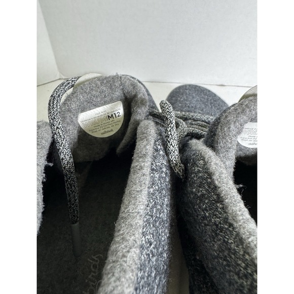 Allbirds Runner-Up Mizzles Wool High Top Sneakers Mens Size 12 Water Repellent - Picture 9 of 11